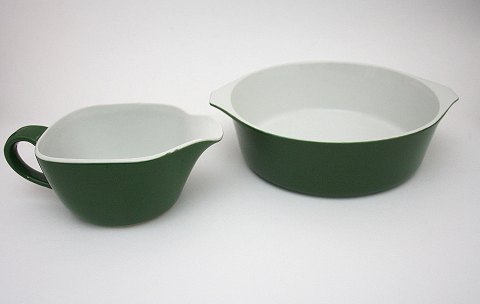 Sovsekande og gratinskåle, Glasurfarver, Lyngby, Dan-ild