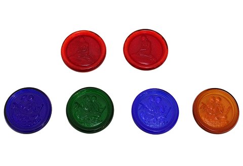 Hinkesten af farvet glas, HC Andersens eventyr